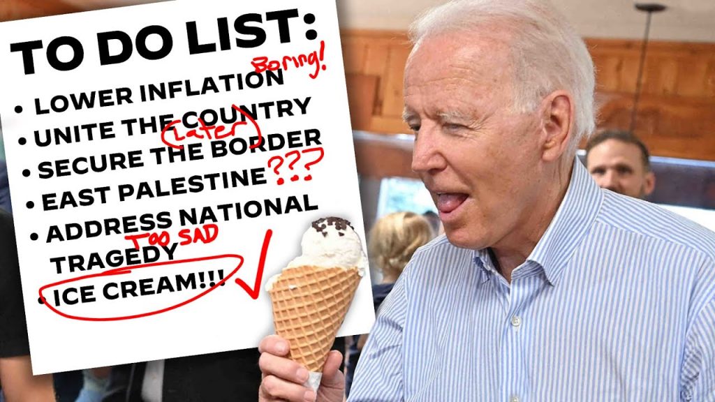 Joe Biden Heard There Would Be Ice Cream…