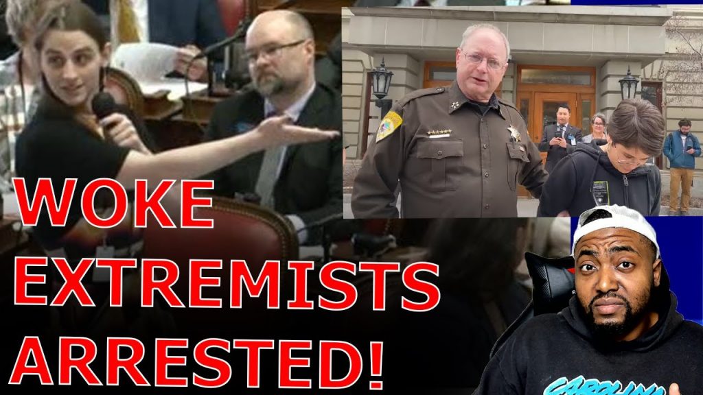 Woke Activists Storming Montana State Capitol Arrested In Response To Gop Silencing Trans Democrat!