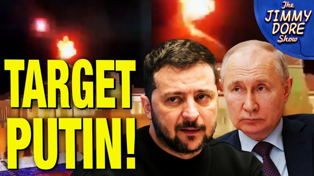 Zelensky Tried To Drone Attack Putin?!?