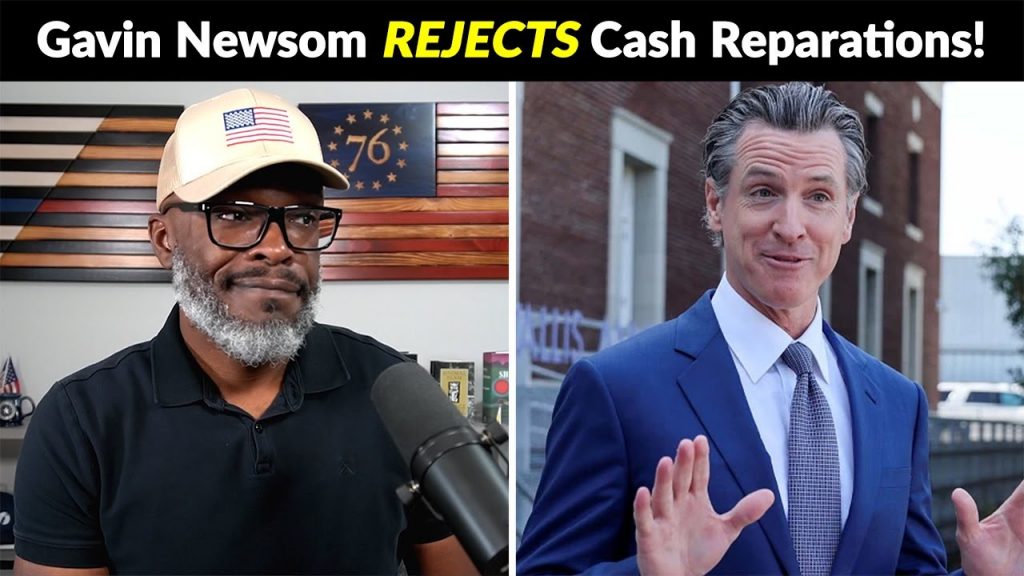 Gavin Newsom REFUSES To Endorse Reparations For Black Californians!