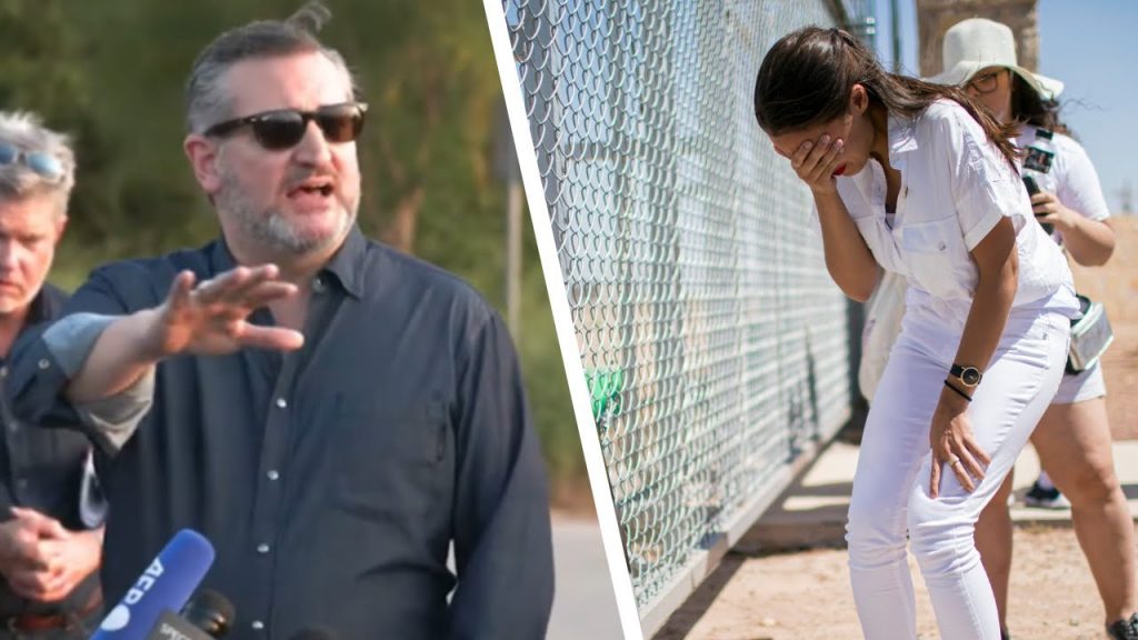 Ted Cruz SHREDS Biden, Kamala, and AOC for Refusing to Visit the Border During Crisis