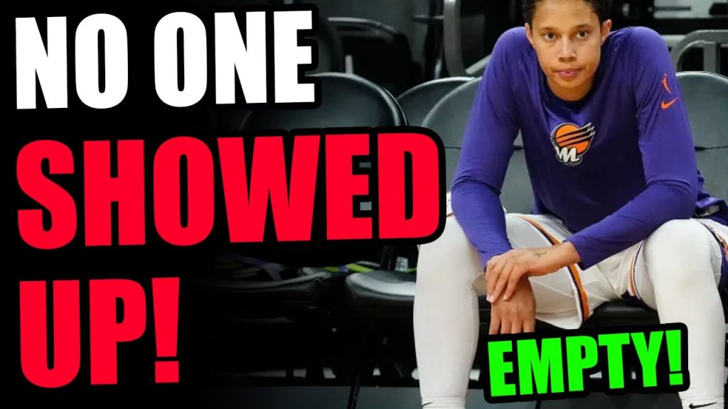 FAIL. No one shows up to WNBA Brittney Griner return!!