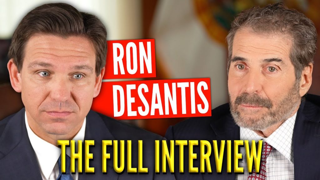 Ron DeSantis—The FULL Interview on 2024, Donald Trump, COVID, the Border Crisis, Education & more.