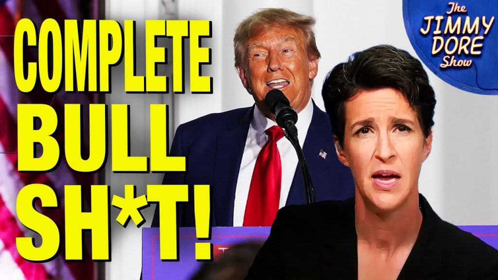 Rachel Maddow’s Phony Reason She Censored Trump’s Speech