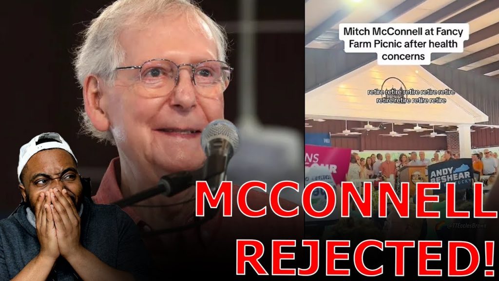 Mitch McConnell BOOED ON STAGE And Told To RETIRE By Kentucky Voters After Brain Malfunction