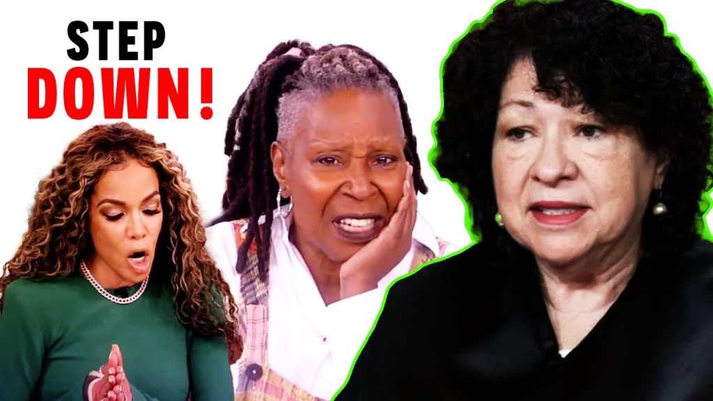 The View TRIGGERED as Whoopi Calls Them Out in DEMANDS Sotomayor Step Down On Live TV