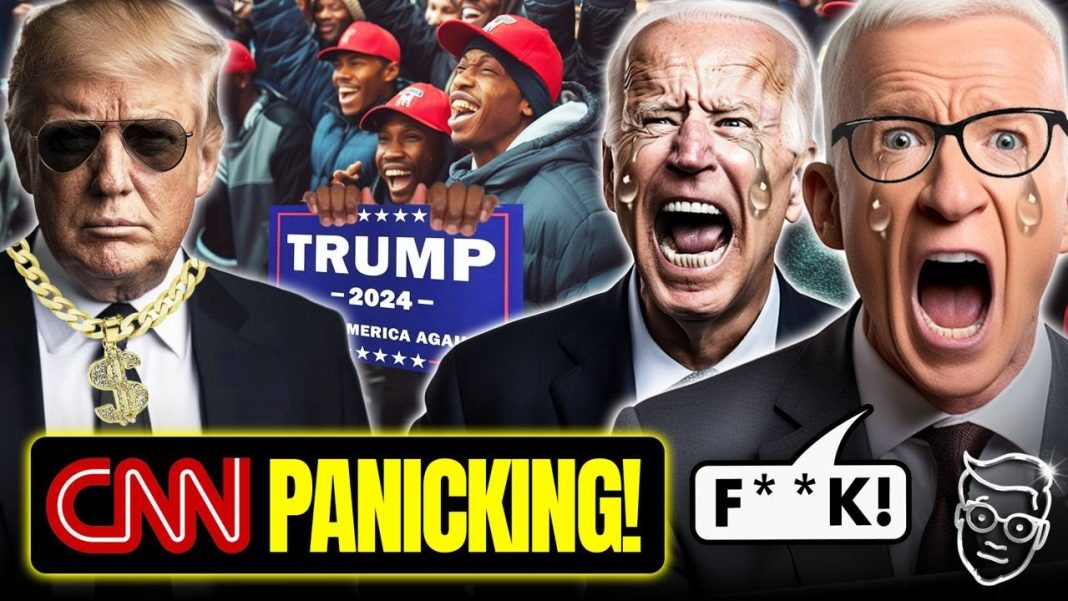 Cnn Has Panic Attack Live On Air As Black Support For Biden Tanks 