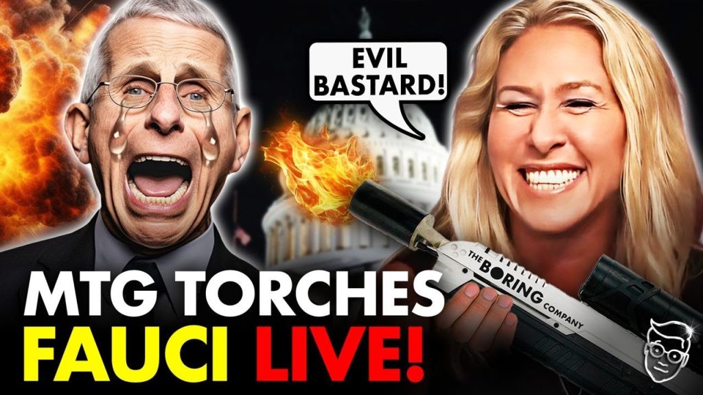 Dr. Fauci BURST Into Tears As MTG Delivers FLAMETHROWER Beatdown LIVE On-TV: ‘You Will Go To JAIL!’