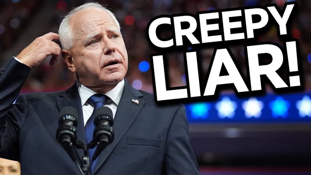 TIM WALZ: CREEPY DEMOCRAT LIAR