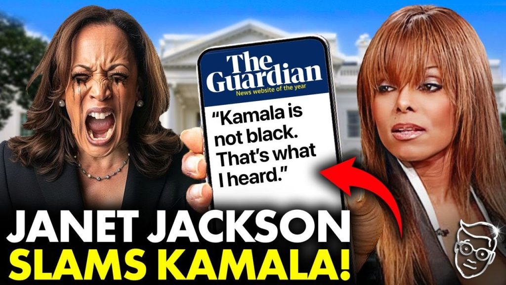 Pop Legend Janet Jackson Says Kamala is ‘NOT Black’ | Libs Heads EXPLODE: ‘She Can’t Say That!’