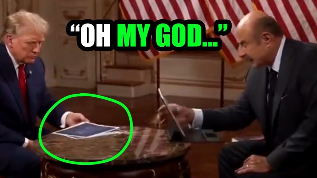 Dr Phil just showed Trump a document that BLEW HIS MIND…