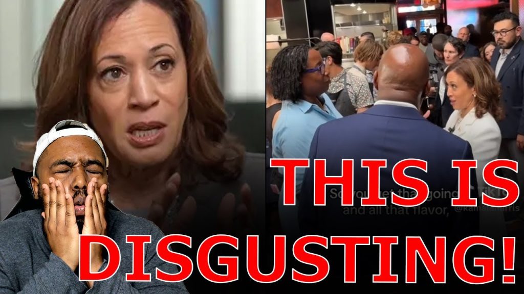 Kamala Harris PULLS DESPERATE Stunt With Black Woman After CNN Questions Her Pretending To Be Black!