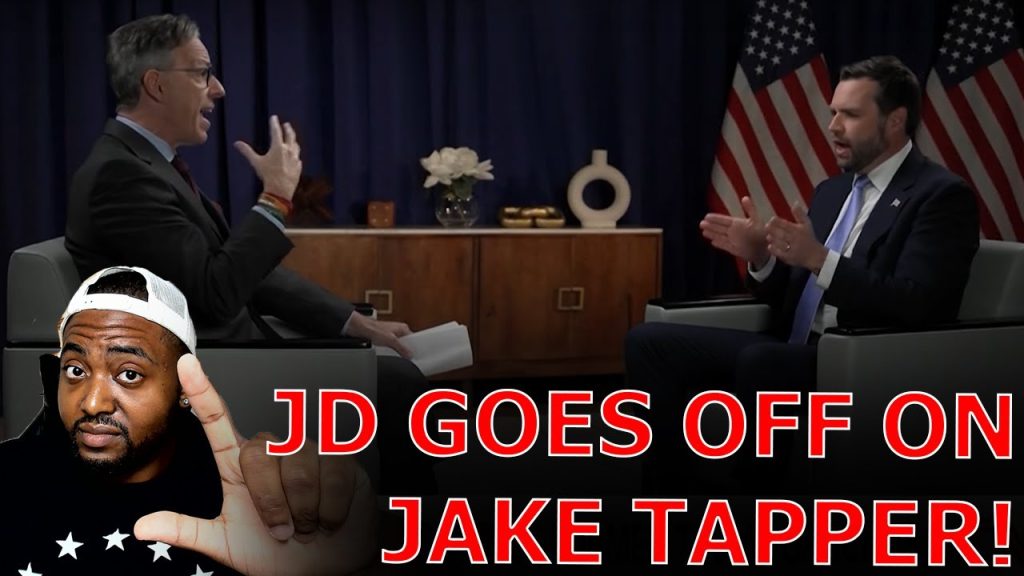 JD Vance TAKES DOWN Emotional CNN Anchor Crying Over Trump Saying Mean Things About Democrats!