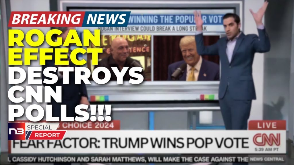 BREAKING: Trump’s Rogan Bombshells Send CNN Into TOTAL PANIC As New Poll Numbers DESTROY Records!