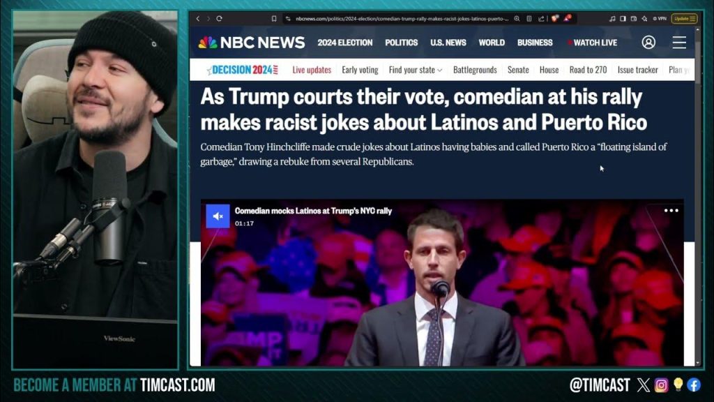 Democrats LIVID Over Trump MSG Rally, FURIOUS That Tony Hinchcliffe Made JOKES, Trump STILL WINNING