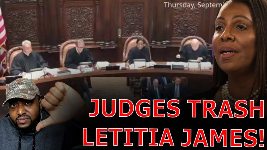 New York Appeals Court Judges DESTROY Letitia James’ 0 Million Civil Fraud Case Against Trump!