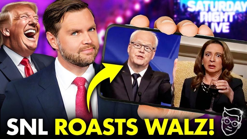 SNL Roasts DRUNK Kamala, ‘Idiot’ Tim Walz DISASTER Debate with Hysterical Sketch | SNL Funny Again?