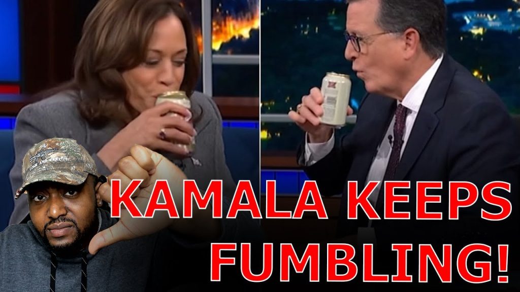 Kamala FUMBLES INTO WORD SALAD On Stephen Colbert As Joe Biden Throws Her Under The Bus AGAIN!