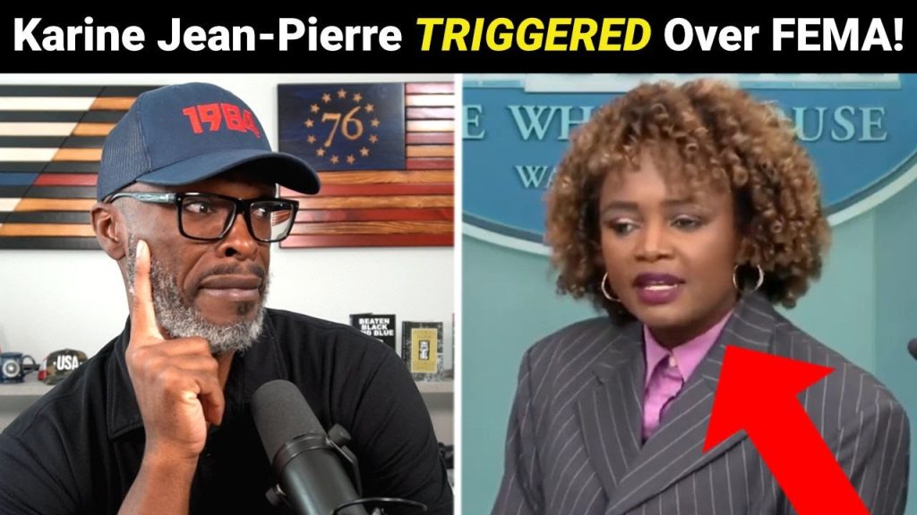 Karine Jean Pierre MELTS DOWN Over FEMA Hurricane Money Question!