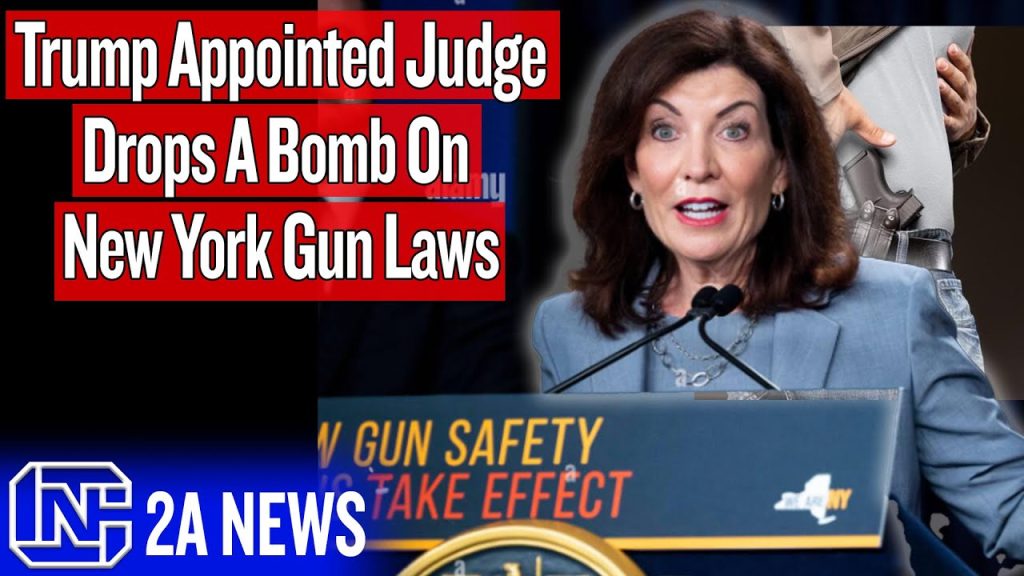 Trump Appointed Judge Just Dropped A Bomb On New York Gun Laws