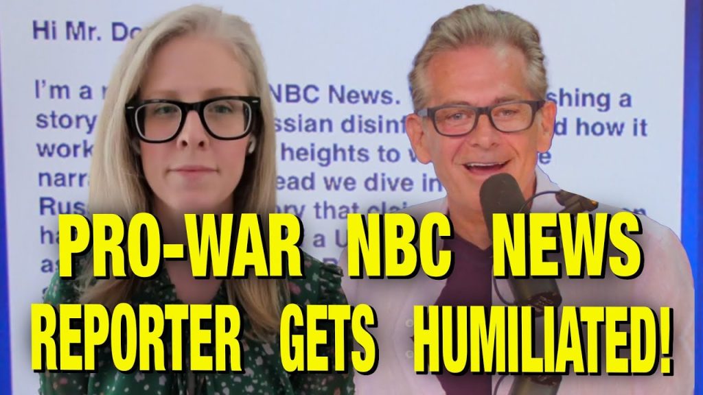 Jimmy SMACKS DOWN Pro-War NBC Reporter!