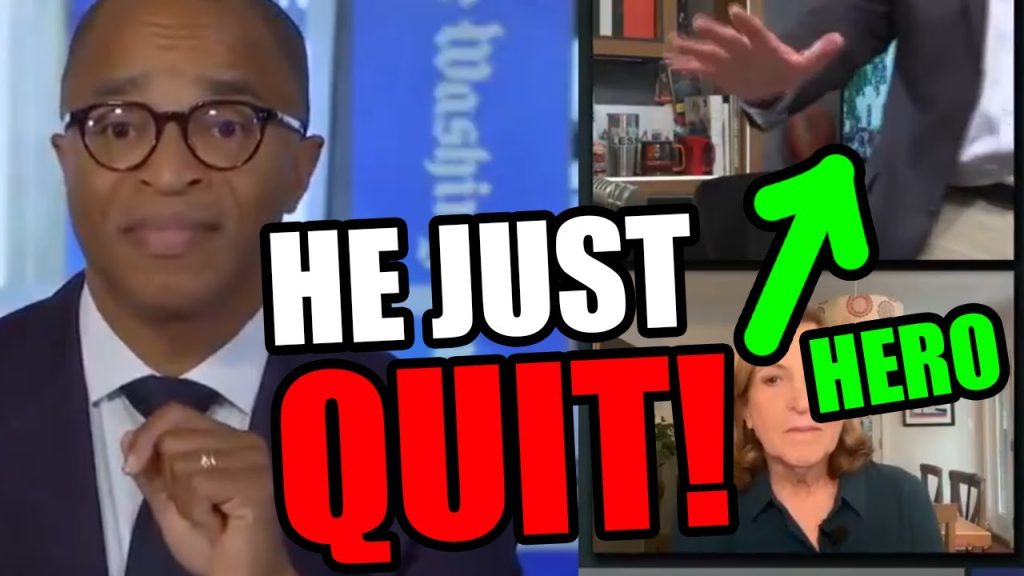 Journalist hero QUITS HIS JOB mid live-stream!!!!