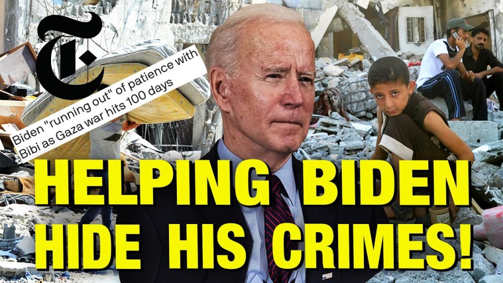 Media Lapdogs WHITEWASHED Biden’s Complicity In Genocide!