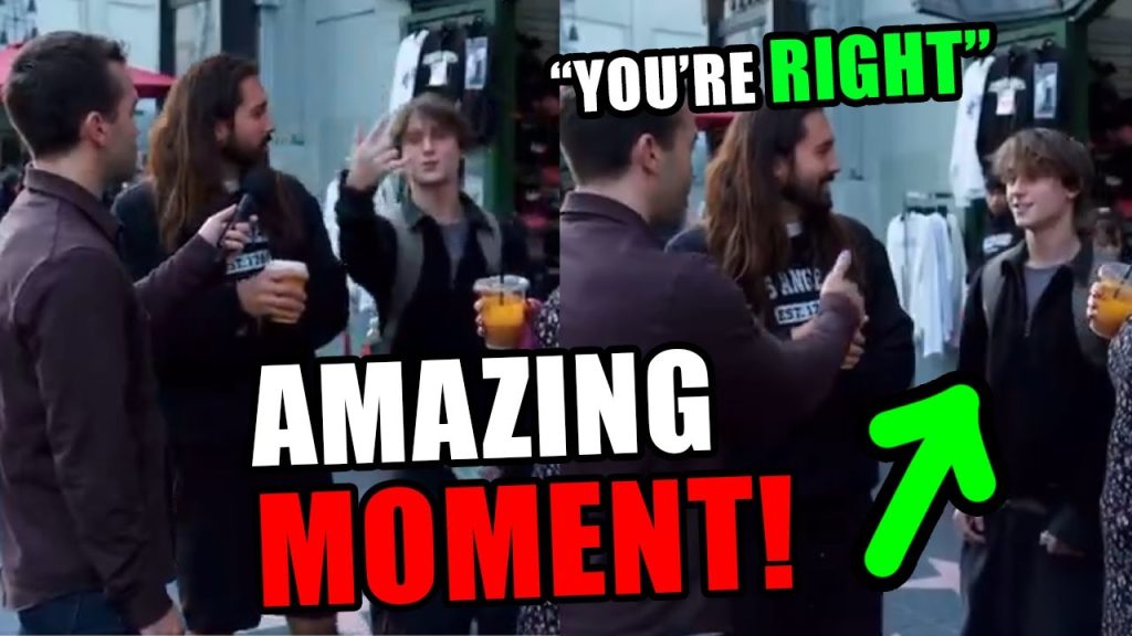 Kid tries TROLLING street interview, what happens next is truly heartwarming…