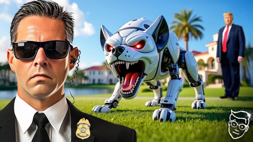 Secret Service DEPLOYS Robot Dogs To Roam Mar-A-Lago to ‘Protect’ Trump | Internet in SHOCK