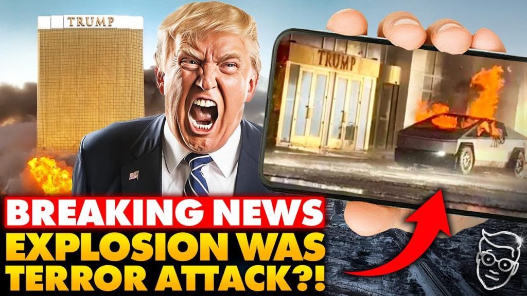 Attack on Trump Tower! New Footage of Truck Explosion PROVES A Bomb Attack | Police: ‘Terrorism’