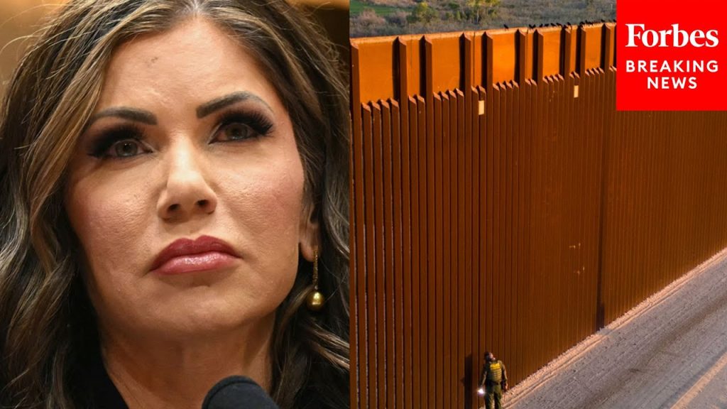 Kristi Noem Asked Point Blank: Will You Build More Border Wall?