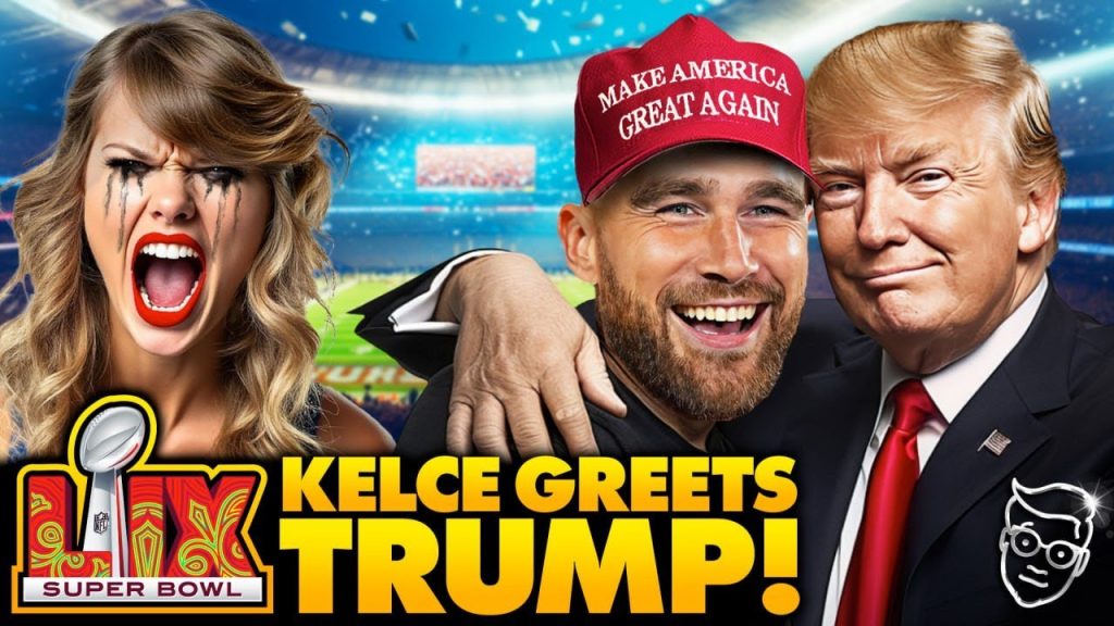 Taylor Swift Throws Psychotic Hissy Fit After Boyfriend Travis Kelce ENDORSES Trump at Super Bowl