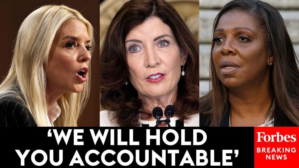 BREAKING NEWS: AG Pam Bondi Announces Lawsuit Against Gov. Hochul, NY AG James Over Sanctuary Status