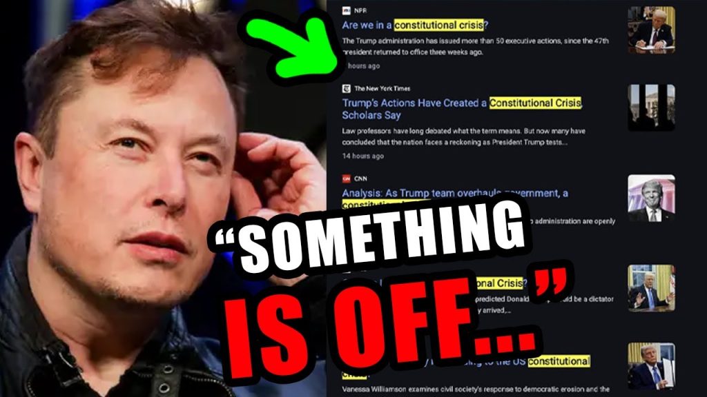 Elon points out something VERY PECULIAR about these headlines…