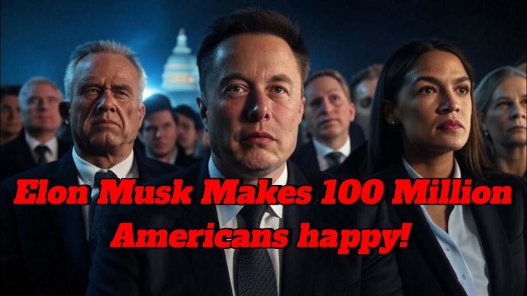 Elon Musk JUST WALKED OUT of the White House to ANNOUNCE THIS…