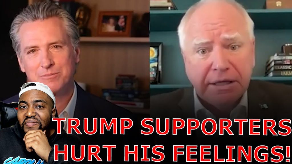 Tim Walz DECLARES He WANTS TO FIGHT Trump Supporters For Questioning His Masculinity And Sexuality!